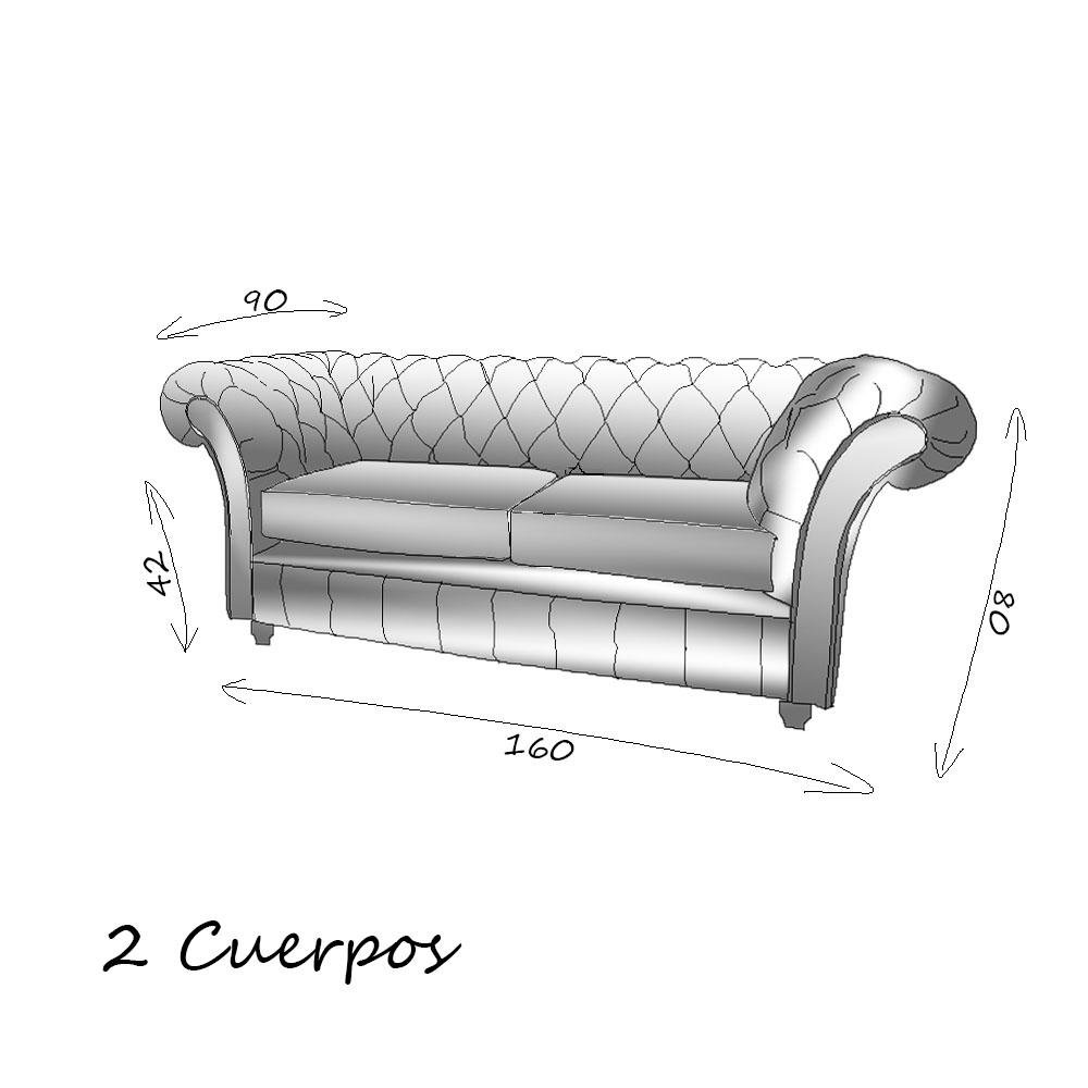 Sofá Chesterfield Fleming - Imagen 3